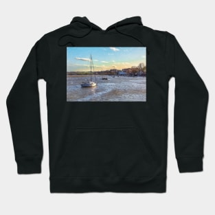 Late Afternoon On The River Deben Hoodie